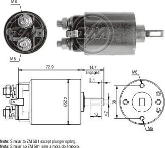 ERA ZM680 - Elettromagnete, Motore d'avviamento autozon.pro