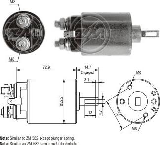 ERA ZM681 - Elettromagnete, Motore d'avviamento autozon.pro