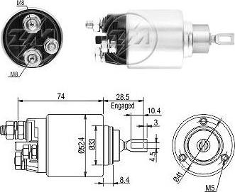 ERA ZM6381 - Elettromagnete, Motore d'avviamento autozon.pro