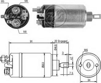 ERA ZM623 - Elettromagnete, Motore d'avviamento autozon.pro