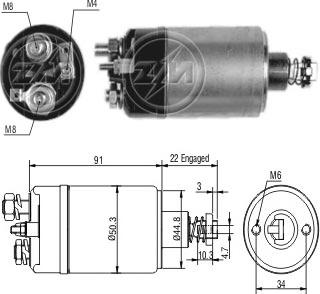 ERA ZM627 - Elettromagnete, Motore d'avviamento autozon.pro