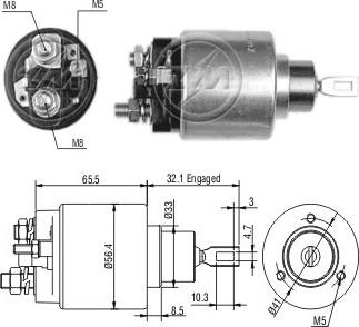 ERA ZM677 - Elettromagnete, Motore d'avviamento autozon.pro