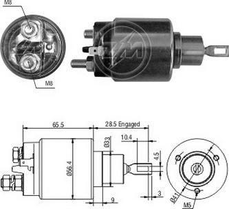 ERA ZM1976 - Elettromagnete, Motore d'avviamento autozon.pro