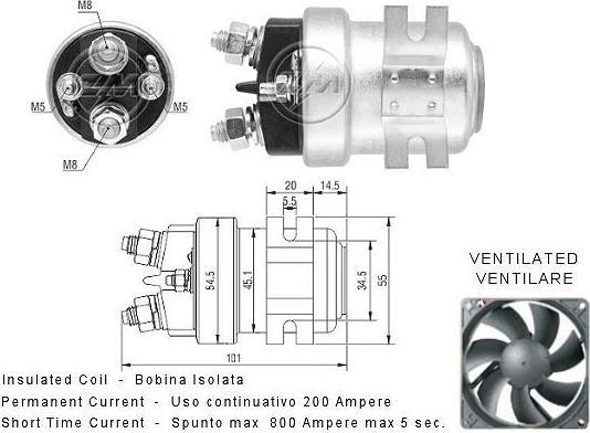 ERA ZM1404 - Elettromagnete, Motore d'avviamento autozon.pro