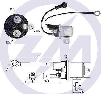 ERA ZM1428 - Elettromagnete, Motore d'avviamento autozon.pro