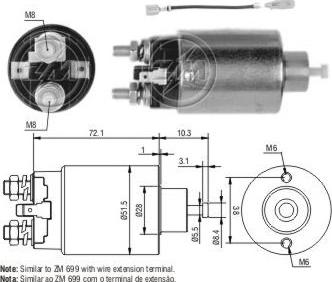 ERA ZM1699 - Elettromagnete, Motore d'avviamento autozon.pro