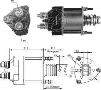 ERA ZM1650 - Elettromagnete, Motore d'avviamento autozon.pro