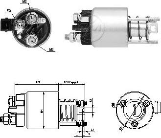 ERA ZM1396 - Elettromagnete, Motore d'avviamento autozon.pro