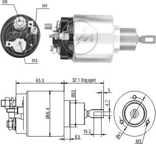 ERA ZM878 - Elettromagnete, Motore d'avviamento autozon.pro