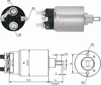 ERA ZM3981 - Elettromagnete, Motore d'avviamento autozon.pro