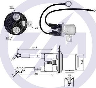 ERA ZM3428 - Elettromagnete, Motore d'avviamento autozon.pro