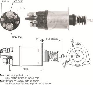 ERA ZM362 - Elettromagnete, Motore d'avviamento autozon.pro