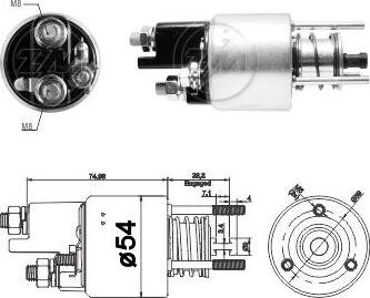 ERA ZM3397 - Elettromagnete, Motore d'avviamento autozon.pro