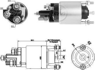 ERA ZM3708 - Elettromagnete, Motore d'avviamento autozon.pro