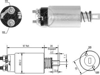 ERA ZM2982 - Elettromagnete, Motore d'avviamento autozon.pro