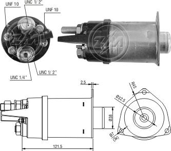 ERA ZM2452 - Elettromagnete, Motore d'avviamento autozon.pro