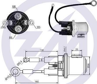 ERA ZM2408 - Elettromagnete, Motore d'avviamento autozon.pro