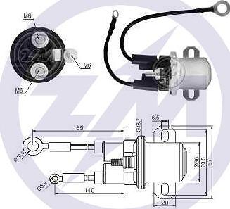 ERA ZM2428 - Elettromagnete, Motore d'avviamento autozon.pro