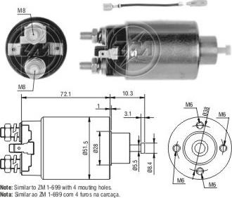 ERA ZM2699 - Elettromagnete, Motore d'avviamento autozon.pro