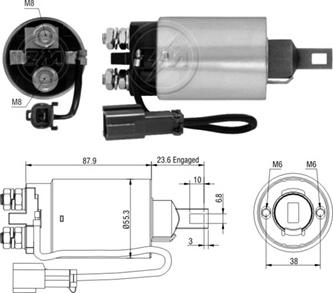 ERA ZM2896 - Elettromagnete, Motore d'avviamento autozon.pro