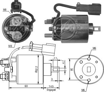 ERA ZM2719 - Elettromagnete, Motore d'avviamento autozon.pro