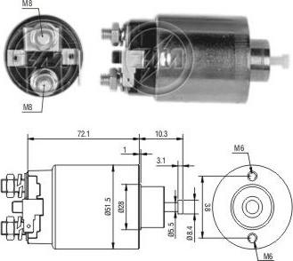 ERA ZM790 - Elettromagnete, Motore d'avviamento autozon.pro