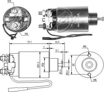 ERA ZM798 - Elettromagnete, Motore d'avviamento autozon.pro