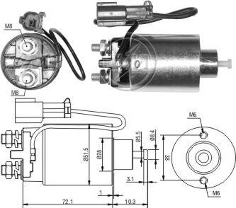 ERA ZM793 - Elettromagnete, Motore d'avviamento autozon.pro