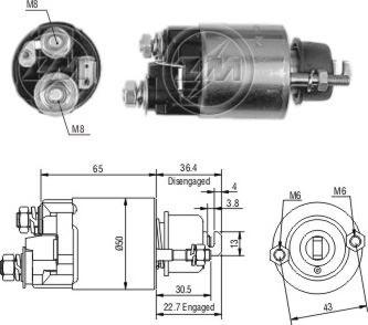 ERA ZM703 - Elettromagnete, Motore d'avviamento autozon.pro