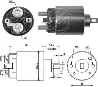 ERA ZM716 - Elettromagnete, Motore d'avviamento autozon.pro