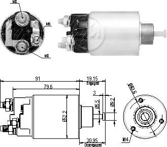 ERA ZM7860 - Elettromagnete, Motore d'avviamento autozon.pro