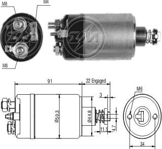 ERA ZM727 - Elettromagnete, Motore d'avviamento autozon.pro