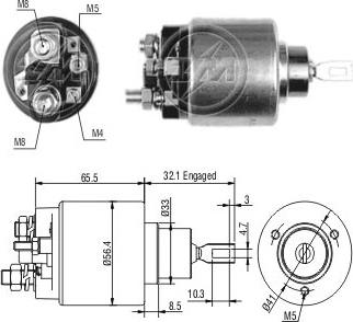 ERA ZM771 - Elettromagnete, Motore d'avviamento autozon.pro