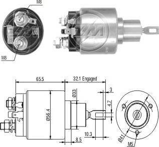 ERA ZM773 - Elettromagnete, Motore d'avviamento autozon.pro