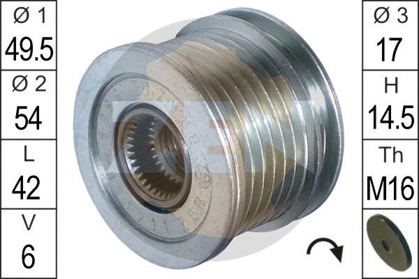 ERA ZN5565 - Puleggia cinghia, Alternatore autozon.pro