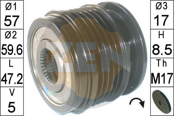 ERA ZN6007 - Puleggia cinghia, Alternatore autozon.pro