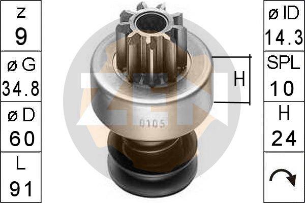 ERA ZN0105 - Pignone, Motorino d'avviamento autozon.pro