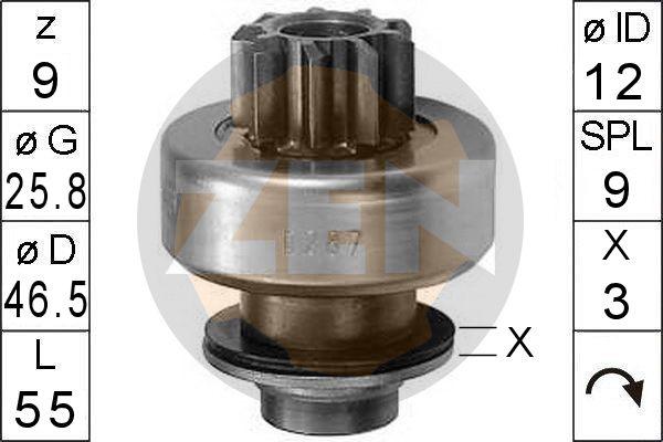 ERA ZN0287 - Pignone, Motorino d'avviamento autozon.pro