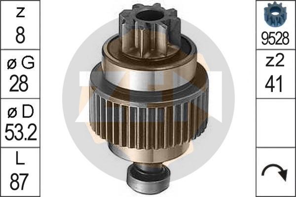 ERA ZN0791 - Pignone, Motorino d'avviamento autozon.pro