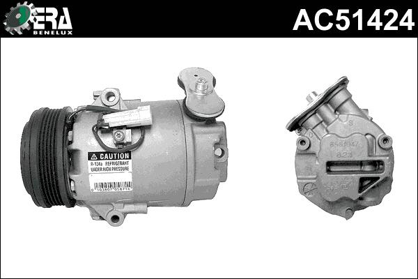 ERA Benelux AC51424 - Compressore, Climatizzatore autozon.pro