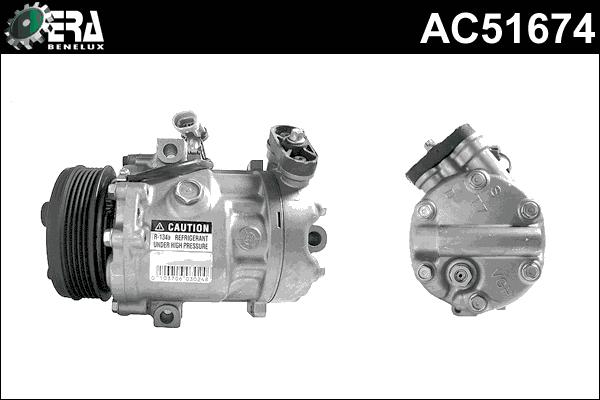 ERA Benelux AC51674 - Compressore, Climatizzatore autozon.pro