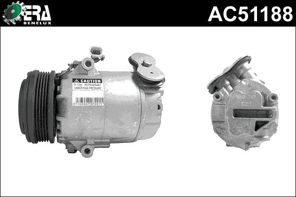 ERA Benelux AC51188 - Compressore, Climatizzatore autozon.pro