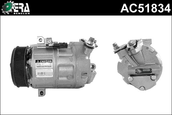 ERA Benelux AC51834 - Compressore, Climatizzatore autozon.pro