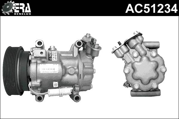 ERA Benelux AC51234 - Compressore, Climatizzatore autozon.pro