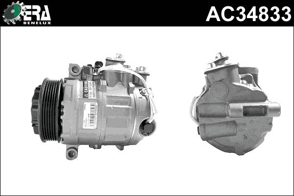 ERA Benelux AC34833 - Compressore, Climatizzatore autozon.pro