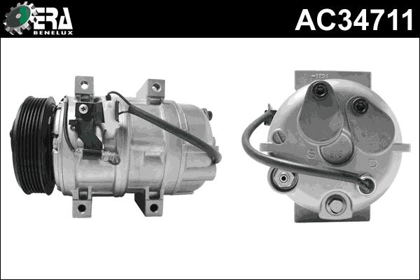 ERA Benelux AC34711 - Compressore, Climatizzatore autozon.pro