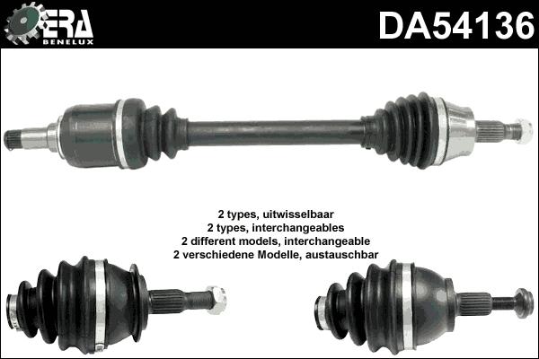 ERA Benelux DA54136 - Albero motore / Semiasse autozon.pro