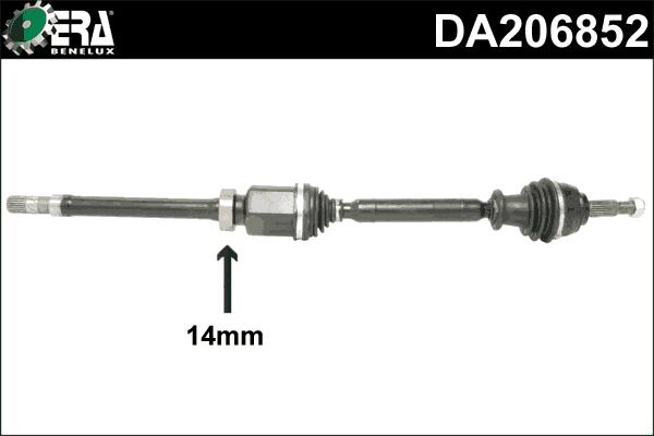 ERA Benelux DA206852 - Albero motore / Semiasse autozon.pro