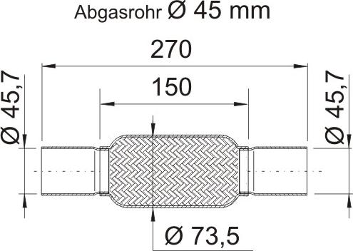 ERNST 460637 - Flessibile, Impianto gas scarico autozon.pro