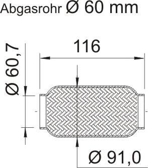 ERNST 460125 - Flessibile, Impianto gas scarico autozon.pro